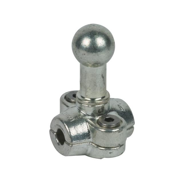 Punkt mocowania kulowy 25 mm, obejma na fi 20 mm