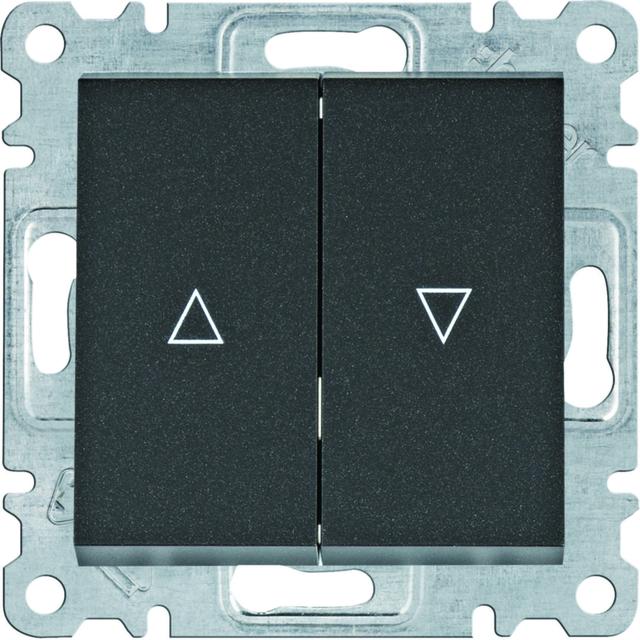 lumina Łącznik żaluzjowy bistabilny czarny WL0313 HAGER