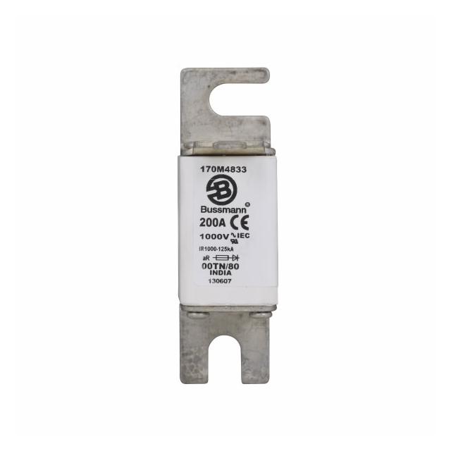 200A 1000V 00TN/80 aR INDICATOR FUSE Wkładka szybka 200A AC 1000V rozmiar 00 30x47x98 mm aR, 170M483