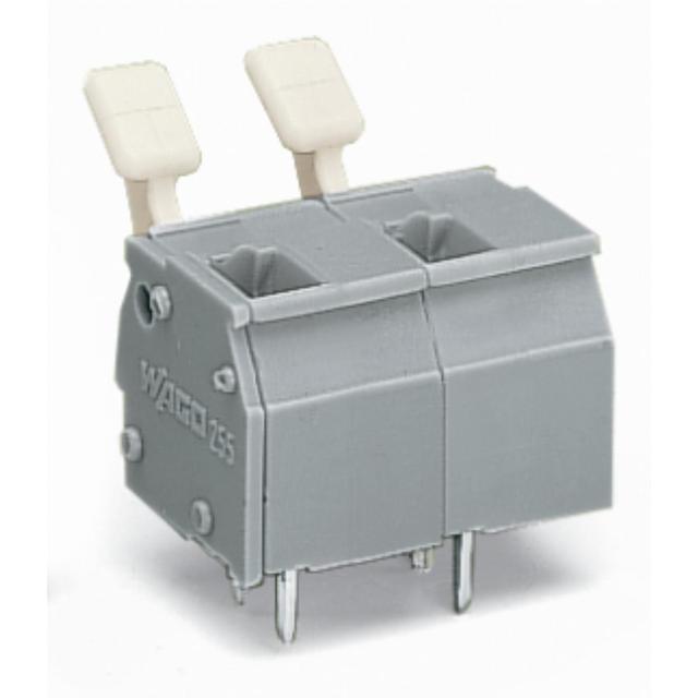 listwa zaciskowa do pł. drukowanych 12-torowa szara raster 10/10,16 mm