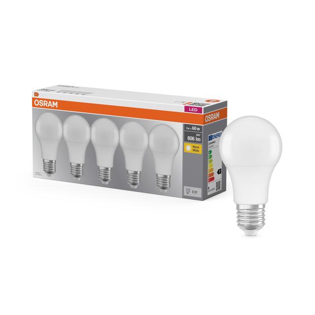 BASE CL A60 8,5W 827 230V FR E27 FS5 LEDVANCE