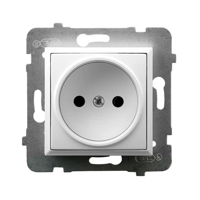 ARIA Gniazdo pojedyncze - kolor biały