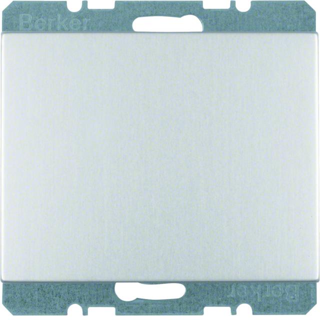 BERKER K.5 Zaślepka z płytką czołową aluminium 10457003 HAGER