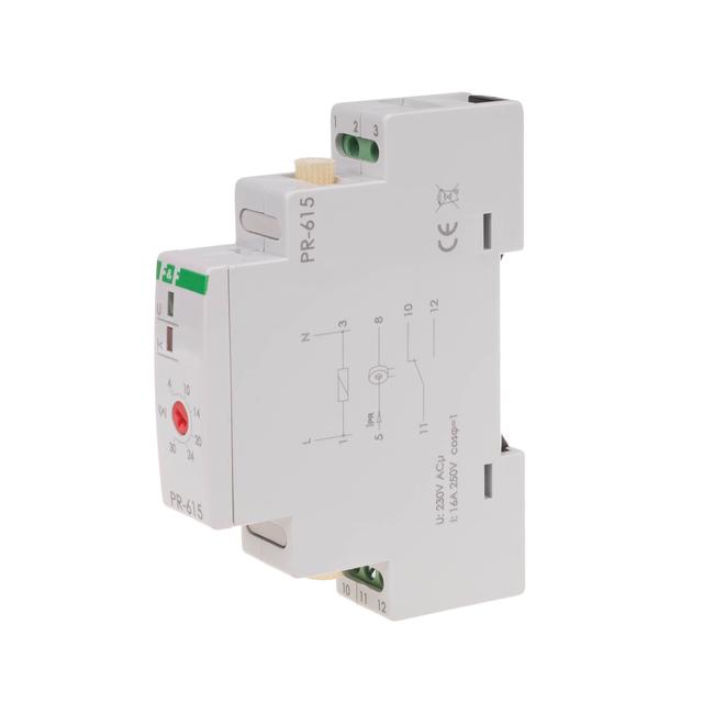 PRZEKAŹNIK PRIORYTETOWY Z KANAŁEM PRZELOTOWYM, NASTAWA 4-30A, STYKI: 1Z , IMAX=16A, 1 MODUŁ