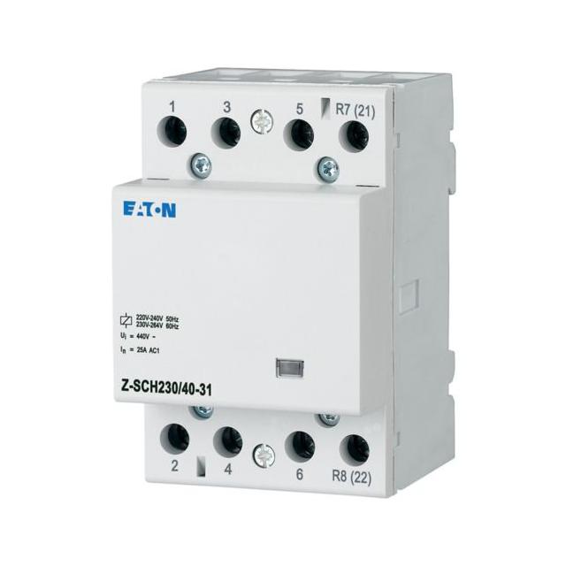 Z-SCH230/40-31 Stycznik modułowy 40A 3Z 1R 230V AC 248854 EATON