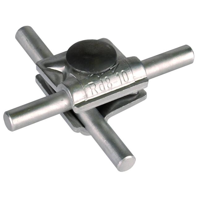 Zacisk uniwersalny MV do drutu 8-10 mm, Al