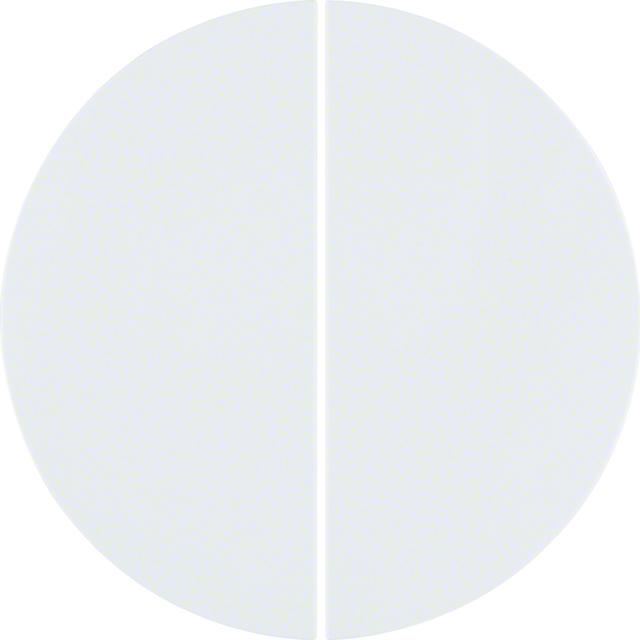 BERKER R.X/1930/Glas KNX RF quicklink Przycisk podwójny biały 85146139 HAGER