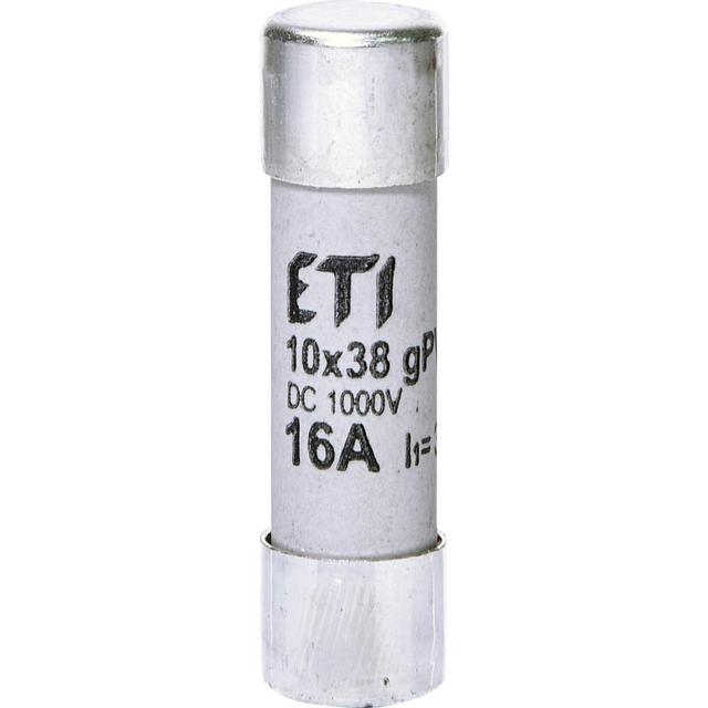 Wkładka topikowa cylindryczna PV CH10x38 gPV 16A 1000V DC 002625081 ETI
