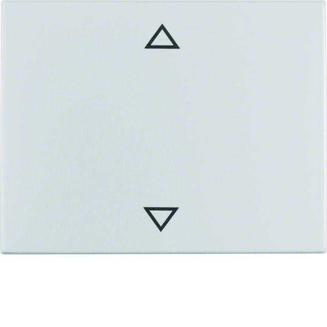 BERKER K.5 Klawisz nadrukowany symbol ''strzałki'' aluminium 14057103 HAGER