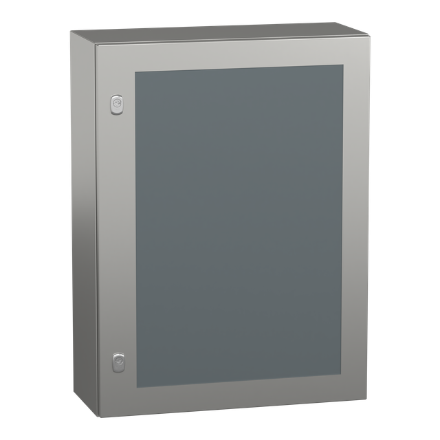 Spacial Obudowa wisząca ze stali nierdzewnej S3X IP66 304L drzwi transparentne 800x 600x250mm