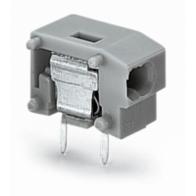 złączka do płytek drukowanych jasnoszara raster 7,5/7,62 mm