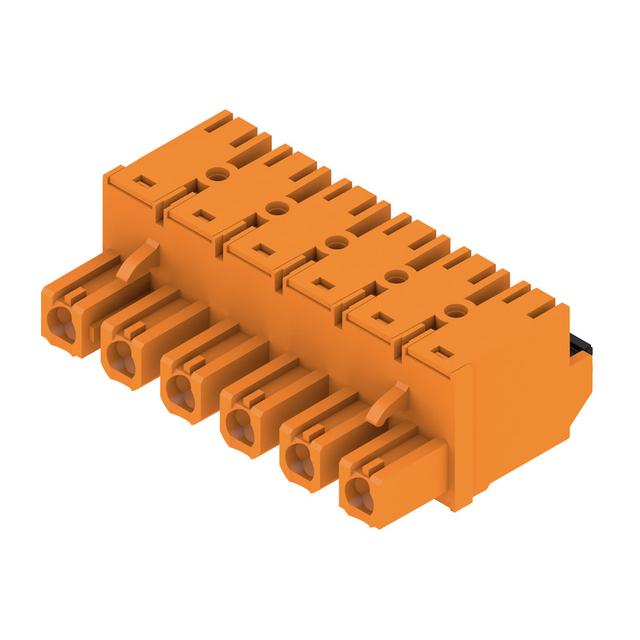 BLF 7.62HP/06/180 SN OR BX Złącze kablowe do płytek drukowanych /36szt./ WEIDMULLER