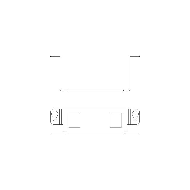 MTGE2 15 2A, Wspornik montażowy dla GE2 15, 2xtyp A
