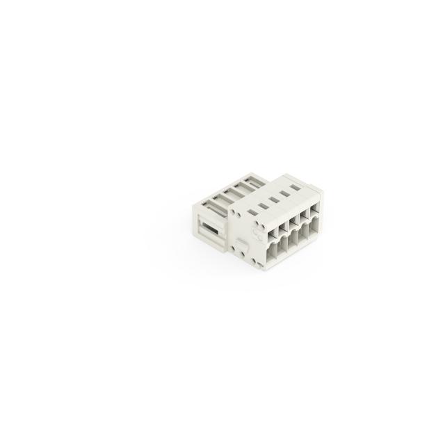 MCS-MINI Classic wtyk 5-bieg. j-szary raster 3,5 mm /100szt./ WAGO