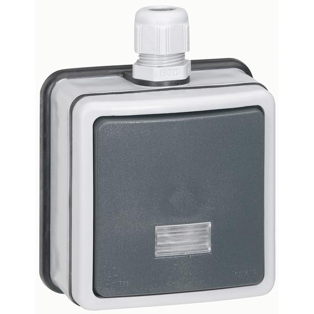 Plexo IP66 Łącznik Schodowy 10Ax 250 V Komplet Natynkowy 090460 LEGRAND