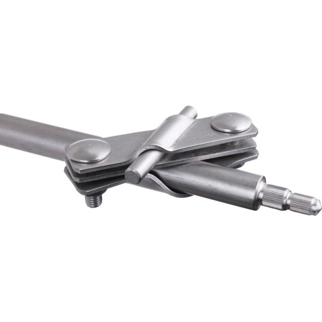 Obejma do uziomów fi 20 mm i drutu, stal nierdzewna NIRO