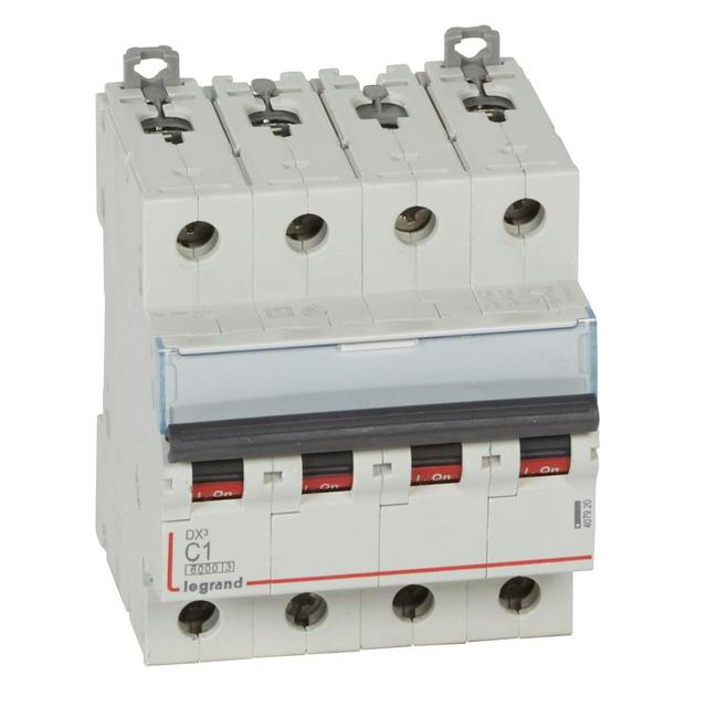 Wyłącznik Nadprądowy S 304 4P C1A 6kA DX3 407920 LEGRAND