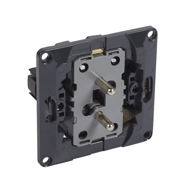 CELIANE - GNIAZDO WTYCZKOWE PODWÓJNE 2X2P+Z DO INSTALACJI W PUSZCE POJEDYNCZEJ, Legrand