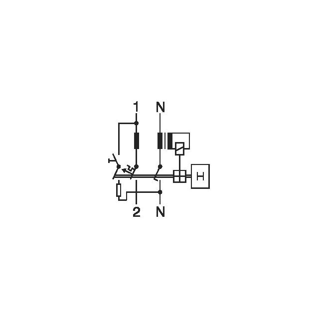 FRBMM-C13/1N/001 wyłącznik różnicowonadprądowy 10kA C13A 1P+N 10mA 170983 EATON