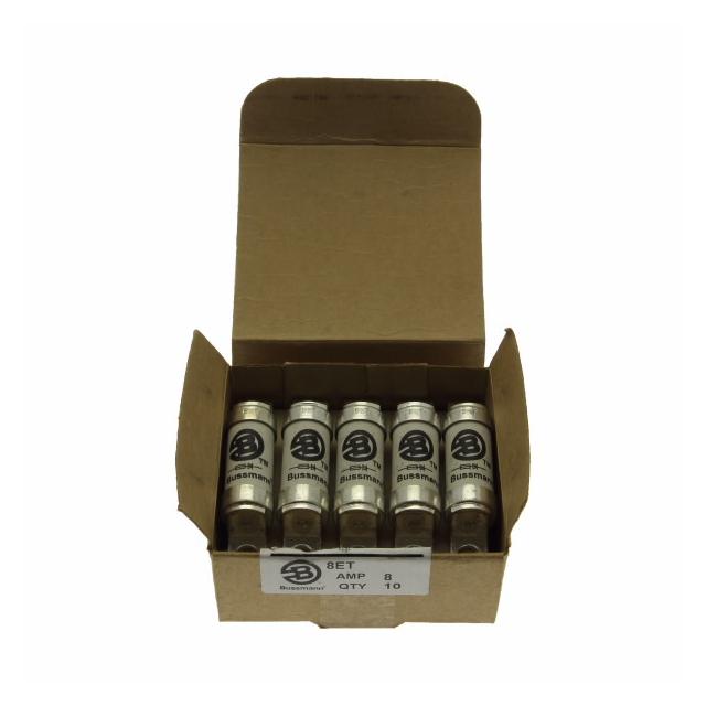 8A 690V AC TYPE T FUSE(10) Wkładka szybka 8A AC 690V DC 500V BS88 19x77 mm aR BS 8ET EATON