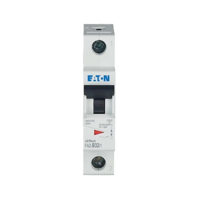 FAZ-B32/1 Wyłącznik nadprądowy 15kA B32A 1P 278538 EATON