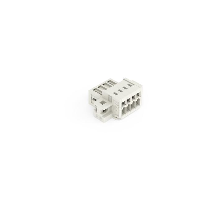 MCS-MINI Classic wtyk 4-bieg. j-szary raster 3,5 mm /50szt./ WAGO