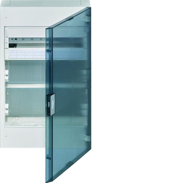 vega Rozdzielnica natynkowa 3R 2x płyta montażowa, 1x szyna TH, drzwi transp.