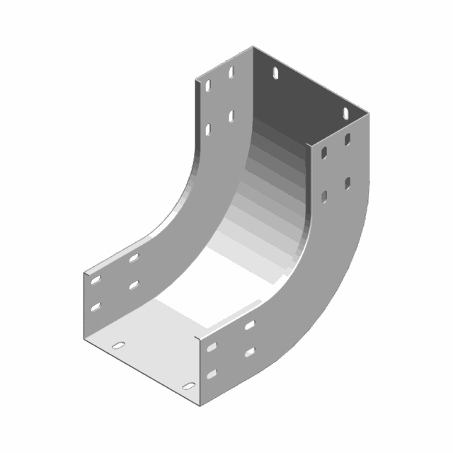 LZWC500H100 Łuk wewnętrzny 90° 2,0 mm