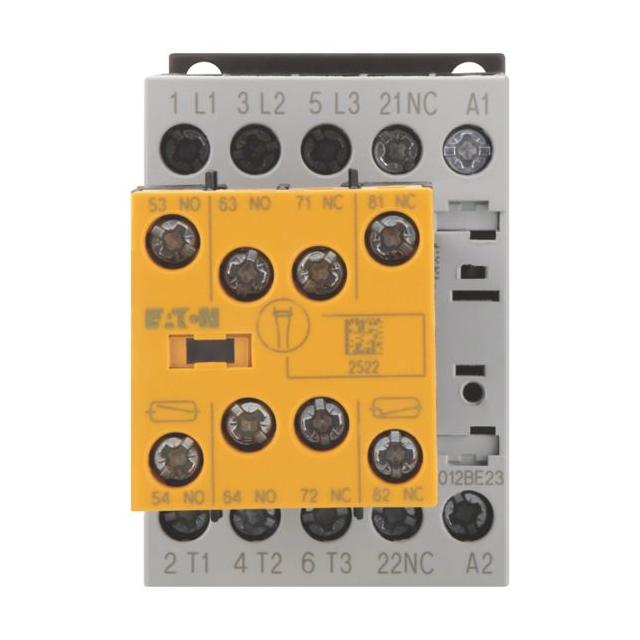 DILMS12-R23(230V50HZ,240V60HZ) Stycznik mocy safety 12A 3P + 2Z + 3R sterowanie AC 191756 EATON
