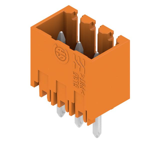 SL 3.50/03/180G 4.5SN OR BX Wtyki PCB (złącza płyty), 3.50 mm, Liczba biegunów: 3, kąt odejścia: 180° /100szt./ 1604630000 WEIDMÜLLER