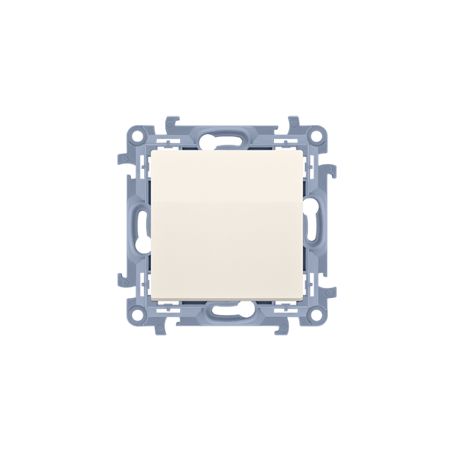 SIMON 10 Łącznik pojedynczy jednobiegunowy szybkozłączka krem CW1.01/41 KONTAKT