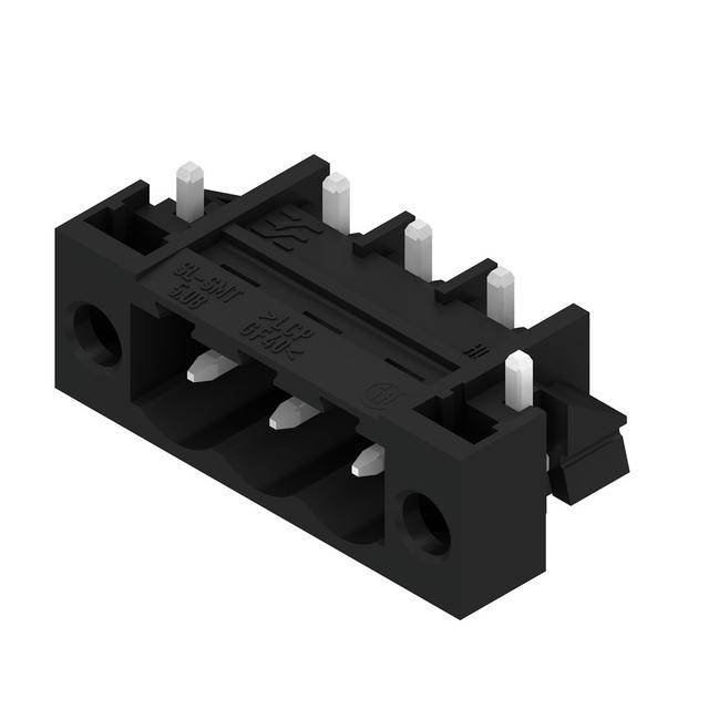 SL-SMT 5.08HC/03/270FL 1.5SN BK RL Wtyki PCB (złącza płyty), 5.08 mm, Liczba biegunów: 3, kąt odejścia: 270° /350szt./ 1877000000 WEIDMÜLLER