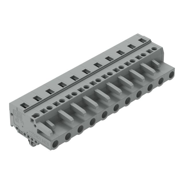 MCS-MIDI Classic gniazdo 11-bieg. szare raster 7,5 mm /25szt./ WAGO