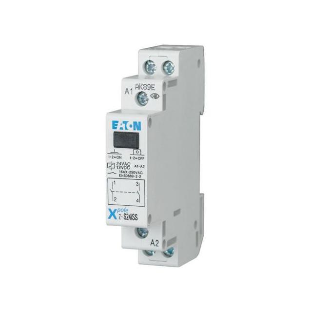 Z-S24/SS Przekaźniki impulsowy bistabilny bez funkcji sygnalizacji diodą LED 16A 24VAC/12VDC 2Z 2655