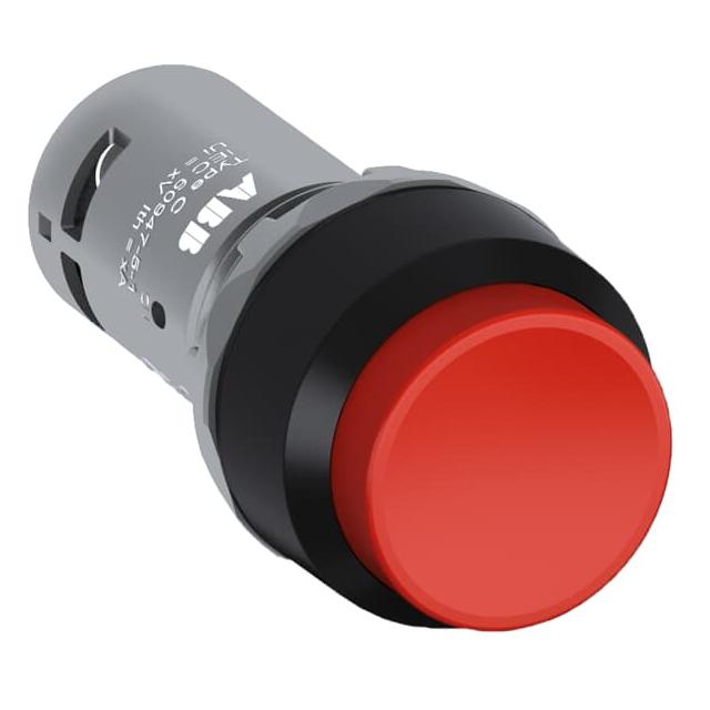 Przycisk wypukły monostabilny 2NC czerwony CP3-10R-02