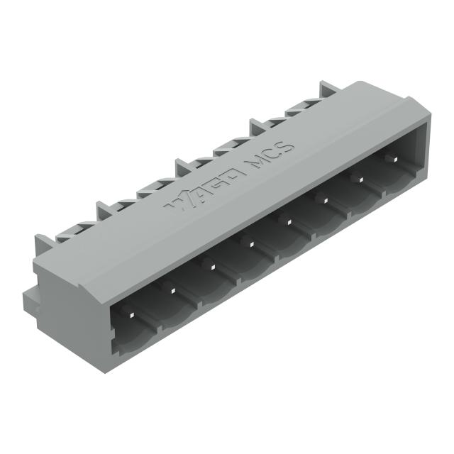 MCS-MIDI Classic wtyk 8-bieg. czarny raster 5 mm /100szt./ WAGO