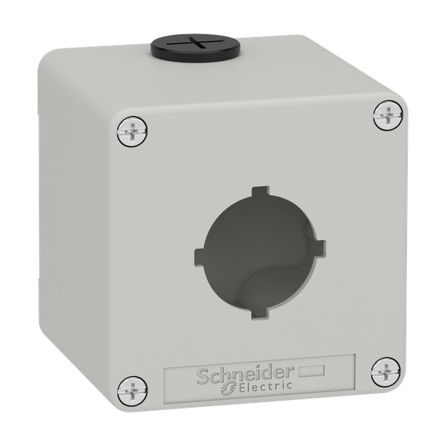 Kaseta sterownika szara 1 otwór  XAPD1601 Schneider