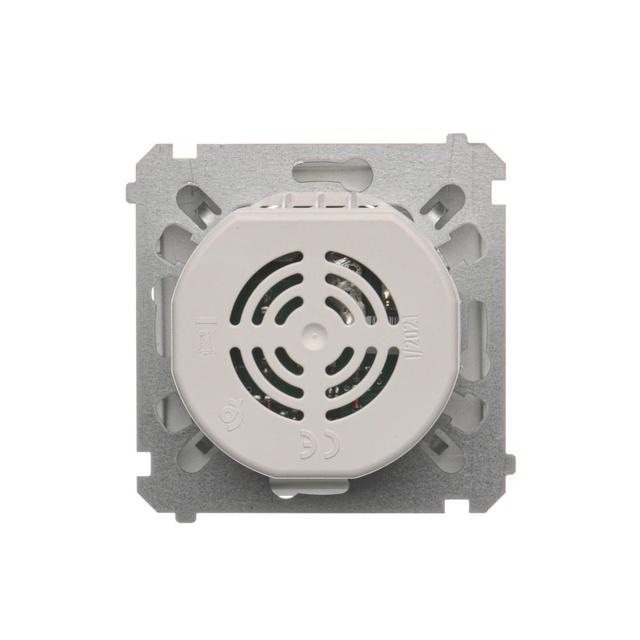 Simon Basic Łącznik z czujnikiem ruchu z przekaźnikiem z zabezpieczeniem 8(2) A 230V srebrny mat *Wy