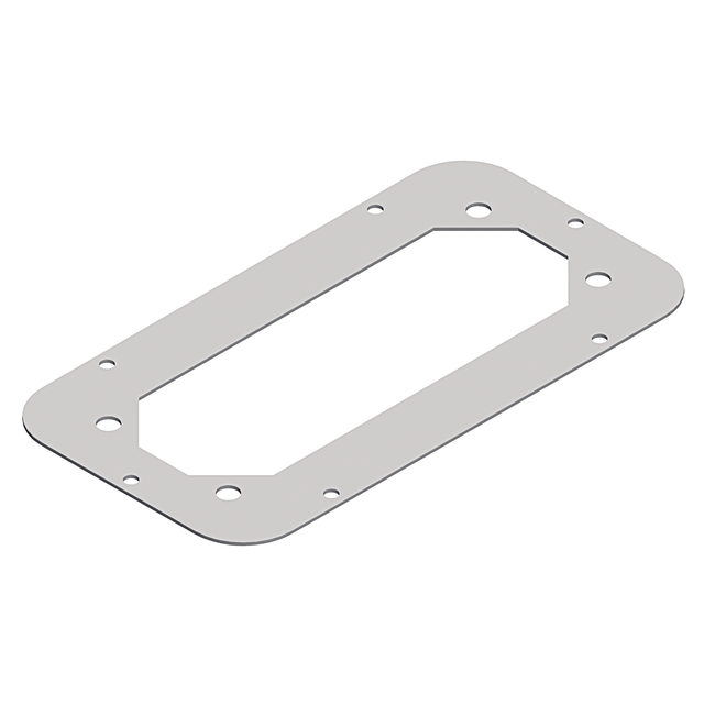 Spacial Stalowy adapter do flansz FL13 245x 130mm do S3D o szerokości 300mm, głębokości 200mm