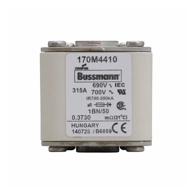 FUSE 315A 690V 1BN/50 AR UC Wkładka szybka 315A AC 690V rozmiar 1 53x69x51 mm aR IEC UL w 170M4410 E