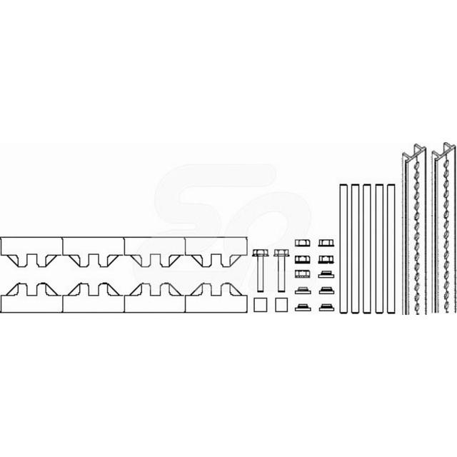 WSPORNIK SZYN ZBIORCZYCH+PROFIL M-1/10TN SET