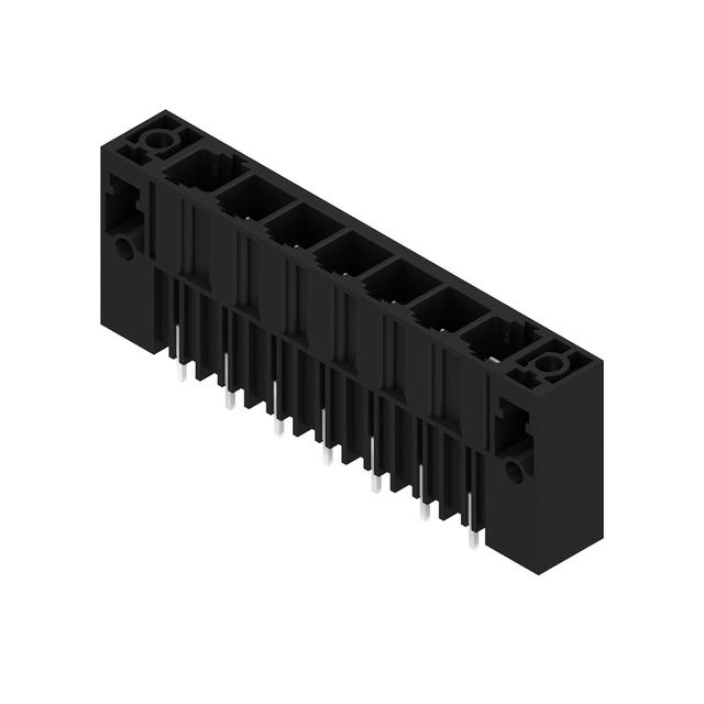 SU 10.16HP/07/180F 3.5AG BK BX Wtyki PCB (złącza płyty), 10.16 mm, Liczba biegunów: 7, kąt odejścia: 180° /18szt./ 1813700000 WEIDMÜLLER
