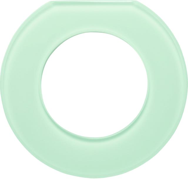 Glasserie Ramka końcowa szklana biały Berker WTD7173GWG HAGER