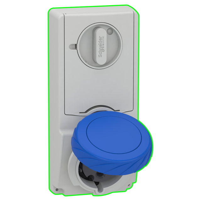 Gniazdo 200/250V 32A 2P+Z IP44  82192 Schneider