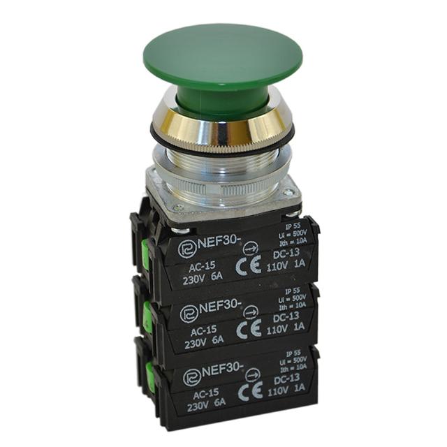 Przycisk NEF30-D6Y zielony W0-NEF30-D 6Y Z PROMET