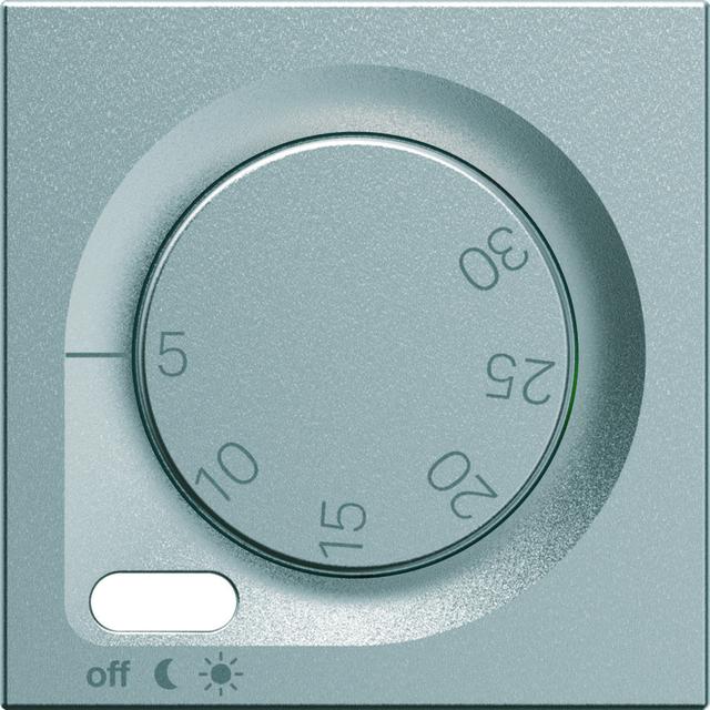 lumina Płytka czołowa do regulatora temperatury srebrny WXD315T HAGER