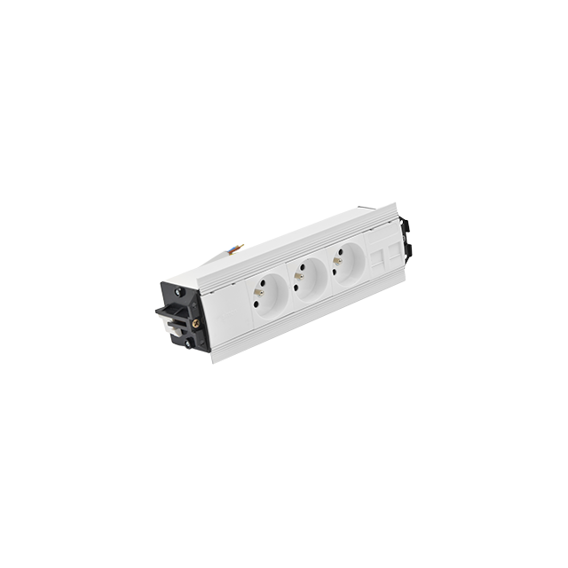 "Simon 480 TS48-530E300K0-33 Indesk 3 gn. typ E i płytka dla 2 złączy RJ45 keystone