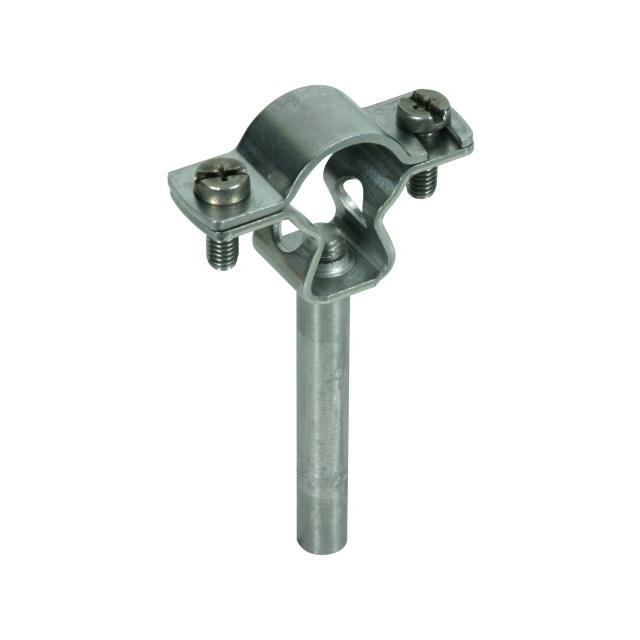 Wspornik do HVI fi 20-23 mm, fi 16 mm, dł. 75 mm, stal nierdzewna NIRO