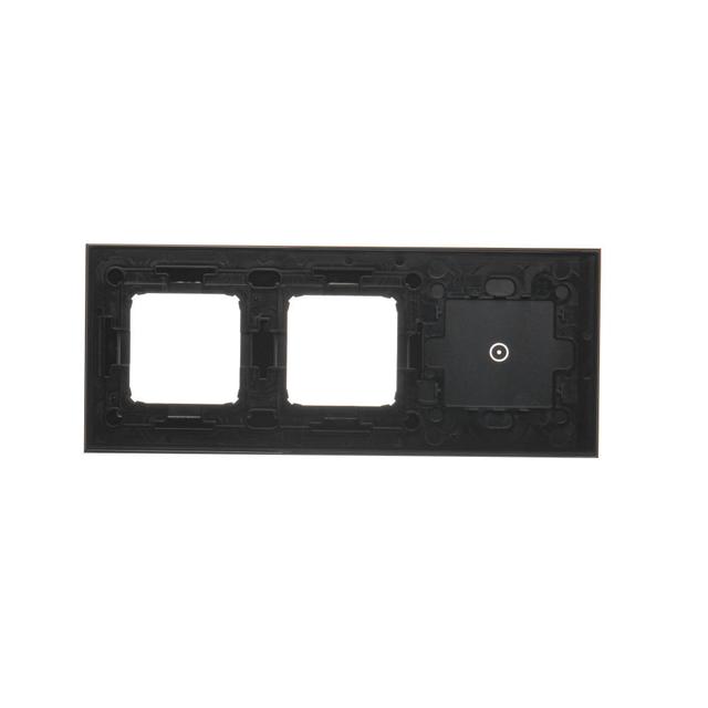 Simon 54 Touch Panel dotykowy S54 Touch 3 moduły 1 pole dotykowe+2 otwory na osprzęty S54 księżycowa