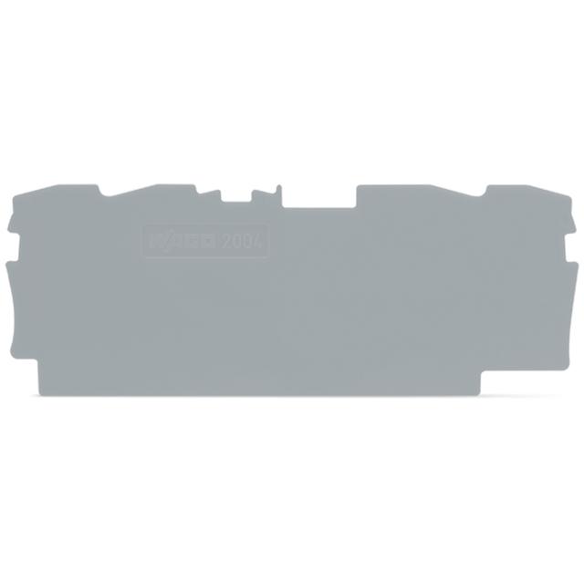 Ścianka końcowa szara TOPJOBS /25szt./ 2004-1491 WAGO